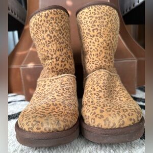 UGG Leopard Print Boots